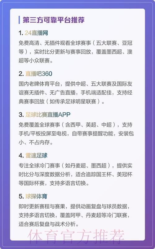 世界杯高清直播在线观看平台精选推荐